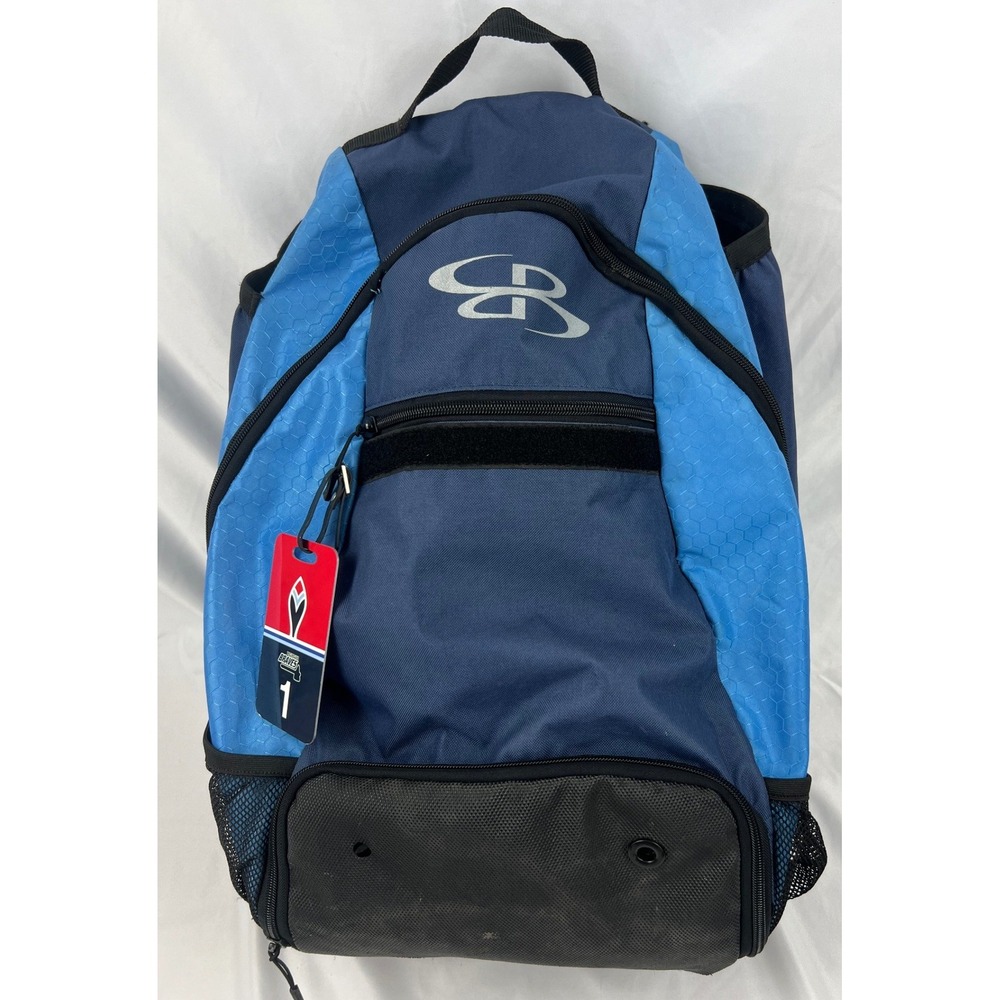 Boombah Baseball Softball Bat Bag Backpack Blue Gear Equipment Bag Fair Cond
